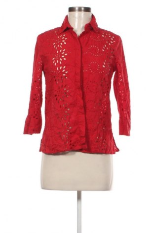 Γυναικείο πουκάμισο Zara, Μέγεθος S, Χρώμα Κόκκινο, Τιμή 13,81 €