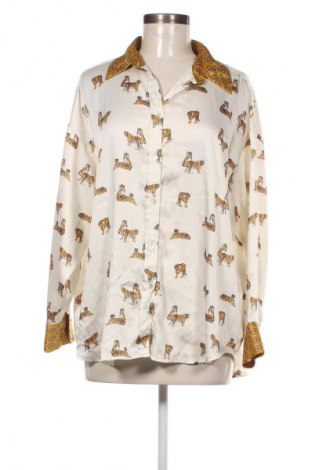 Дамска риза Zara, Размер L, Цвят Многоцветен, Цена 11,99 лв.