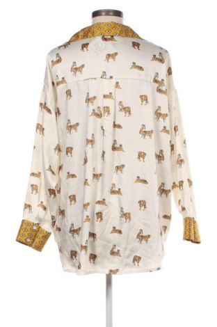 Дамска риза Zara, Размер L, Цвят Многоцветен, Цена 11,99 лв.