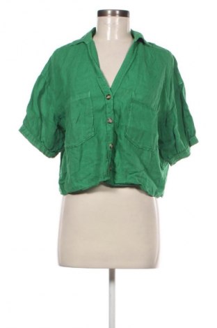 Damska koszula Zara, Rozmiar S, Kolor Zielony, Cena 62,07 zł