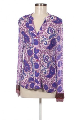 Дамска риза Zara, Размер M, Цвят Многоцветен, Цена 26,98 лв.