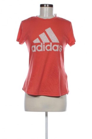Γυναικείο t-shirt Adidas, Μέγεθος M, Χρώμα Πορτοκαλί, Τιμή 13,81 €
