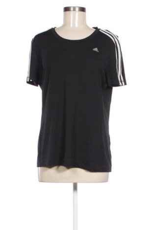 Дамска тениска Adidas, Размер L, Цвят Черен, Цена 57,00 лв.