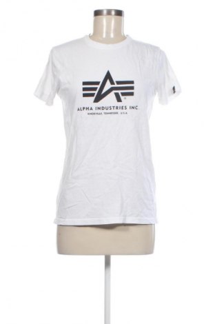 Női póló Alpha Industries, Méret S, Szín Fehér, Ár 8 559 Ft