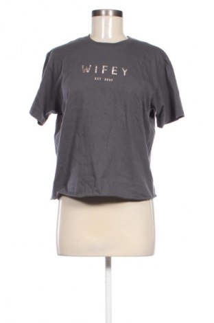 Γυναικείο t-shirt B&C Collection, Μέγεθος M, Χρώμα Γκρί, Τιμή 8,70 €