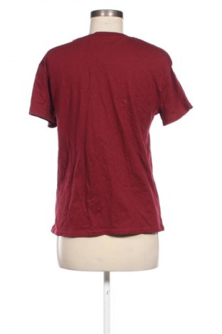 Damski T-shirt Bershka, Rozmiar L, Kolor Czerwony, Cena 51,99 zł
