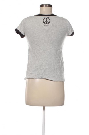 Tricou de femei Bershka, Mărime M, Culoare Gri, Preț 20,99 Lei