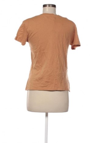 Damski T-shirt Bershka, Rozmiar M, Kolor Brązowy, Cena 50,99 zł