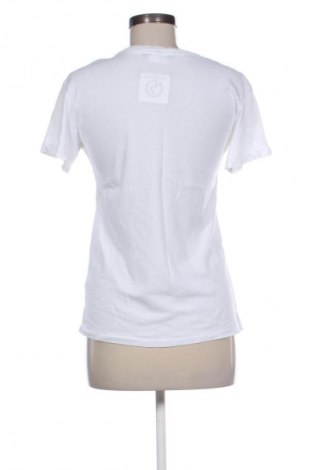 Tricou de femei Bershka, Mărime XS, Culoare Alb, Preț 44,74 Lei