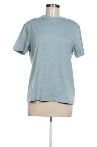 Damen T-Shirt Calvin Klein, Größe M, Farbe Blau, Preis € 42,99