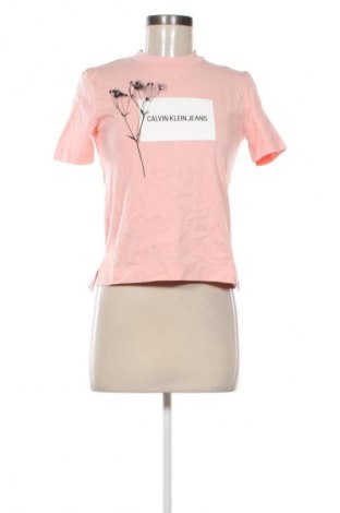 Dámske tričko Calvin Klein Jeans, Veľkosť XS, Farba Ružová, Cena  17,00 €