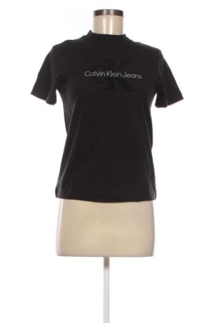 Damen T-Shirt Calvin Klein Jeans, Größe XS, Farbe Schwarz, Preis € 41,99