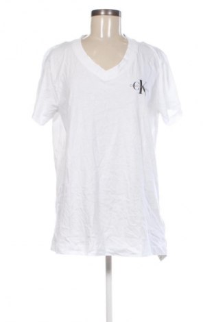 Dámske tričko Calvin Klein Jeans, Veľkosť 5XL, Farba Biela, Cena  46,95 €