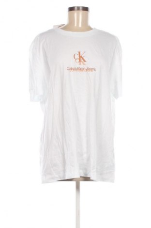 Dámské tričko Calvin Klein Jeans, Velikost XXL, Barva Modrá, Cena  1 169,00 Kč