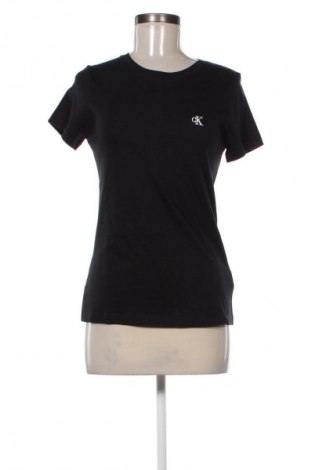 Damen T-Shirt Calvin Klein Jeans, Größe M, Farbe Schwarz, Preis € 45,99