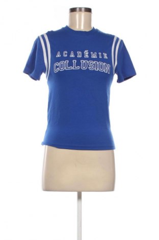 Γυναικείο t-shirt Colloseum, Μέγεθος XS, Χρώμα Μπλέ, Τιμή 8,68 €