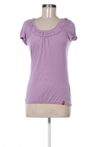Γυναικείο t-shirt Edc By Esprit, Μέγεθος XS, Χρώμα Σάπιο μήλο, Τιμή 9,99 €