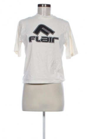Damski T-shirt Flair, Rozmiar XXS, Kolor ecru, Cena 39,08 zł