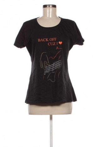 Damski T-shirt Fruit Of The Loom, Rozmiar XL, Kolor Czarny, Cena 39,08 zł