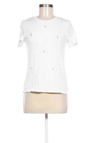 Tricou de femei H&M, Mărime XS, Culoare Alb, Preț 46,30 Lei