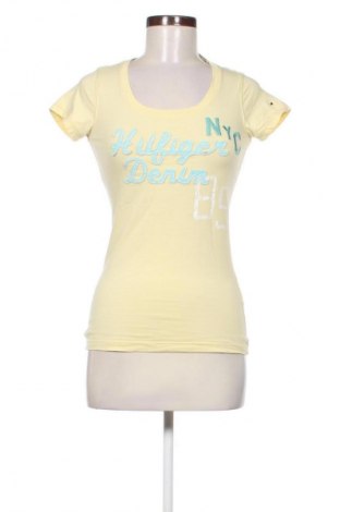 Tricou de femei Hilfiger Denim, Mărime S, Culoare Galben, Preț 89,39 Lei
