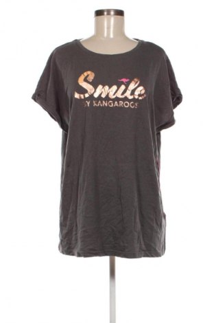 Damen T-Shirt Kangaroos, Größe XXL, Farbe Grau, Preis 27,99 €