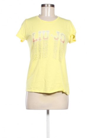 Damski T-shirt Liu Jo, Rozmiar S, Kolor Żółty, Cena 126,44 zł