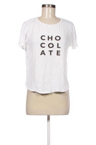Γυναικείο t-shirt Mango, Μέγεθος M, Χρώμα Λευκό, Τιμή 11,99 €