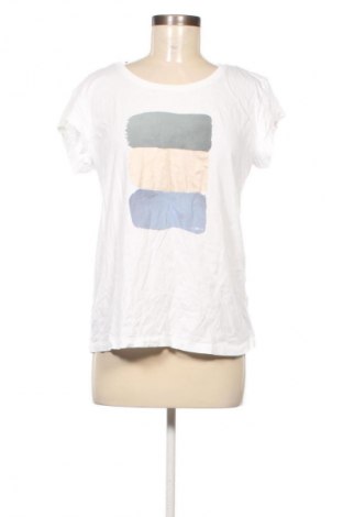 Γυναικείο t-shirt Mustang, Μέγεθος S, Χρώμα Λευκό, Τιμή 13,99 €