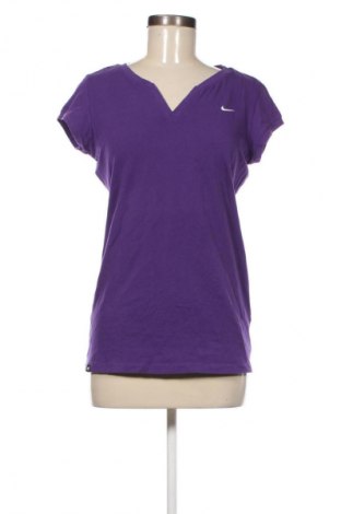 Γυναικείο t-shirt Nike, Μέγεθος L, Χρώμα Βιολετί, Τιμή 22,99 €