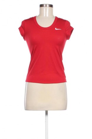 Damski T-shirt Nike, Rozmiar XS, Kolor Czerwony, Cena 62,07 zł