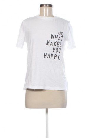 Damski T-shirt Pieces, Rozmiar XS, Kolor Biały, Cena 83,99 zł