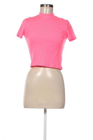 Γυναικείο t-shirt Pull&Bear, Μέγεθος M, Χρώμα Ρόζ , Τιμή 10,99 €