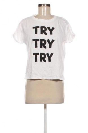 Dámske tričko Pull&Bear, Veľkosť M, Farba Biela, Cena  10,95 €