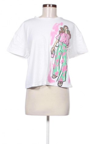 Γυναικείο t-shirt Reserved, Μέγεθος S, Χρώμα Λευκό, Τιμή 8,99 €