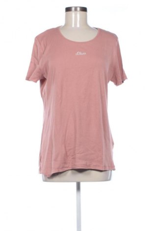 Dámske tričko S.Oliver, Veľkosť XL, Farba Popolavo ružová, Cena  9,00 €
