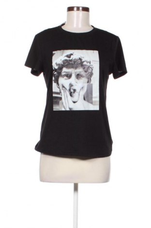 Damski T-shirt SHEIN, Rozmiar M, Kolor Czarny, Cena 36,25 zł