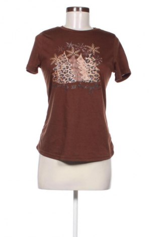 Dámske tričko SHEIN, Veľkosť S, Farba Hnedá, Cena  8,75 €