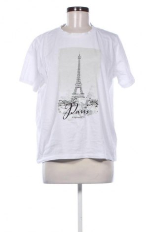 Дамска тениска Sinsay, Размер L, Цвят Бял, Цена 17,00 лв.