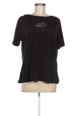 Γυναικείο t-shirt Street One, Μέγεθος L, Χρώμα Μαύρο, Τιμή 9,21 €