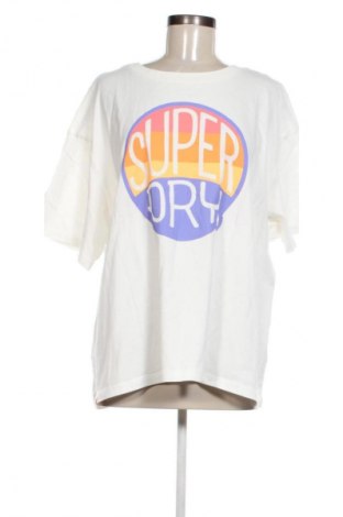 Дамска тениска Superdry, Размер XL, Цвят Бял, Цена 32,99 лв.