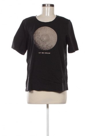 Damski T-shirt Takko Fashion, Rozmiar M, Kolor Czarny, Cena 40,45 zł