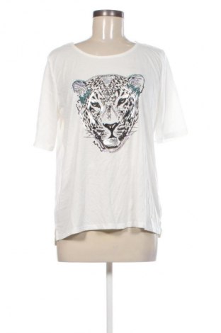 Γυναικείο t-shirt Tom Tailor, Μέγεθος XL, Χρώμα Λευκό, Τιμή 14,99 €