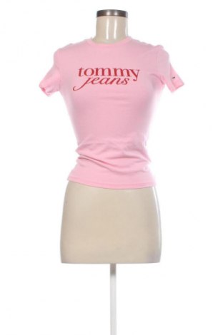 Дамска тениска Tommy Jeans, Размер XS, Цвят Розов, Цена 48,99 лв.