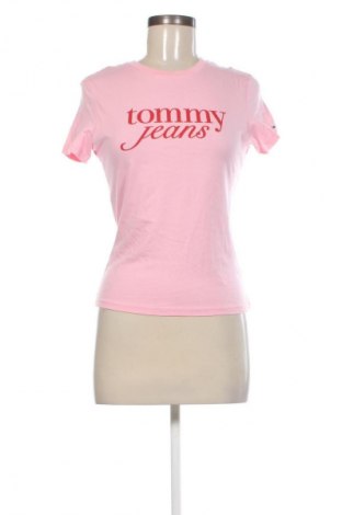 Tricou de femei Tommy Jeans, Mărime M, Culoare Roz, Preț 243,99 Lei