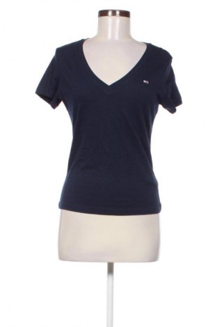 Дамска тениска Tommy Jeans, Размер L, Цвят Син, Цена 77,99 лв.