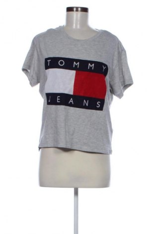 Tricou de femei Tommy Jeans, Mărime S, Culoare Gri, Preț 87,46 Lei