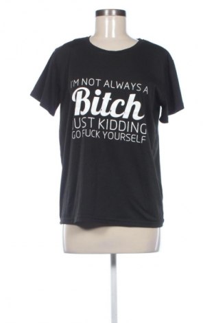 Дамска тениска Unbranded, Размер XXL, Цвят Черен, Цена 11,99 лв.