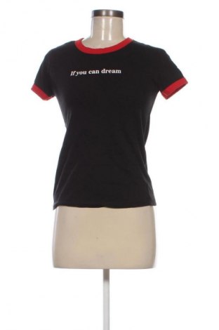 Дамска тениска Unbranded, Размер S, Цвят Черен, Цена 11,99 лв.