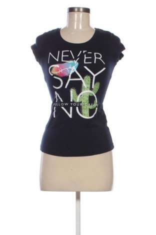 Дамска тениска Unbranded, Размер XS, Цвят Син, Цена 17,00 лв.